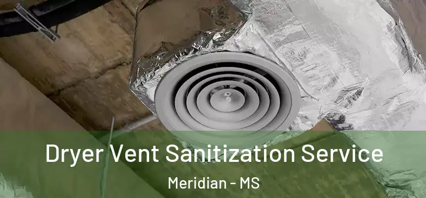  Dryer Vent Sanitization Service Meridian - MS